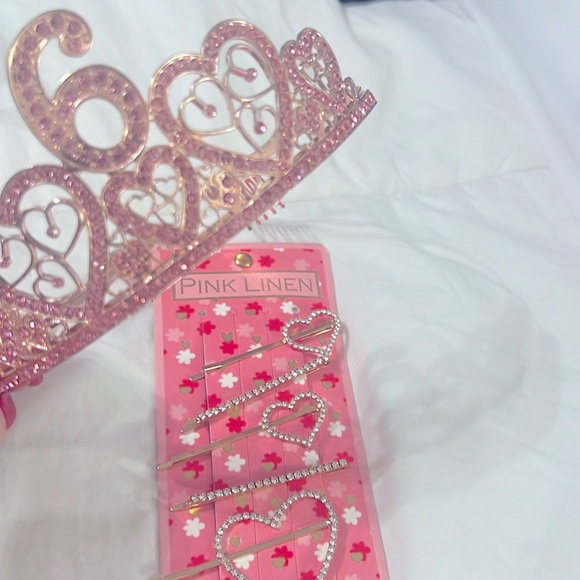 Rhinestones Tiera & hairpins - Picture 1 of 4
